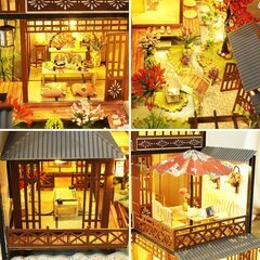 木製 ドールハウス ミニチュア 手作りキットセットの画像
