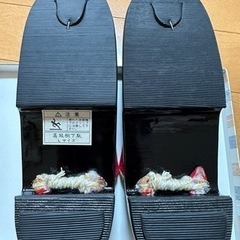桐下駄★未使用★ の画像