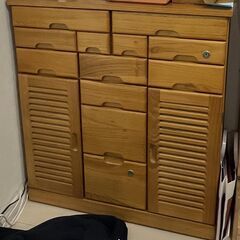 電話台　ラック　収納棚　ウッド  小物収納