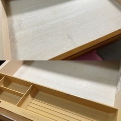 勉強机 学習机 椅子&スタンドライト付きの画像