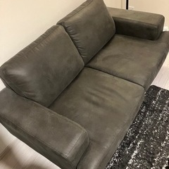 NOCE ソファNEW NEST 2人掛け　ダークグレー