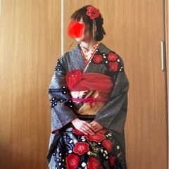 振り袖　総絞り　梅の画像