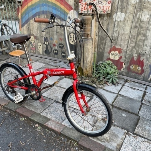 【3127】【お取り置き中】折り畳み　20インチ　6,100円（防犯・税込）