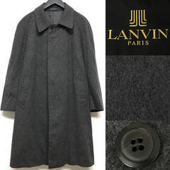 🔷🔶🔷FYS3/14 LANVIN ステンカラー コート ランバ...
