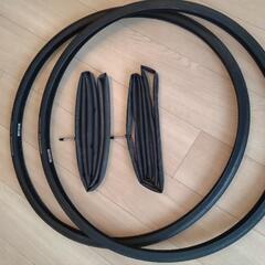 BRIDGESTONE DISTANZA 700×25C タイヤ チューブ 前後輪セットの画像