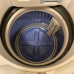 洗濯乾燥機　SHARP ES-TX820-Pの画像