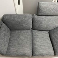 ニトリ　ファブリックソファの画像