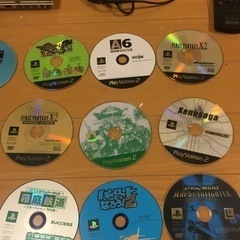 PS2とゲームいろいろ【コントローラーなし】の画像