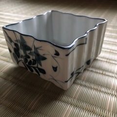 宝仙釜 角小鉢(新品)