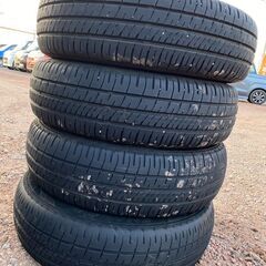 中古タイヤお安くお譲りいたします!!　155/65/R13の画像
