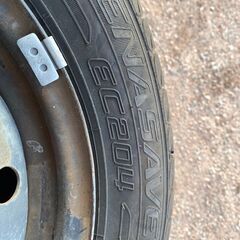 中古タイヤお安くお譲りいたします!!　155/65/R13の画像