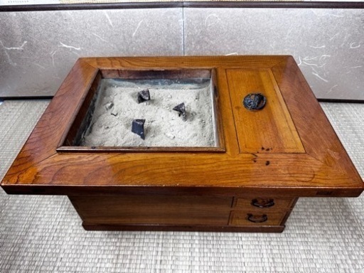 関西火鉢 灰・五徳付き