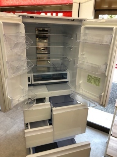 大容量！！503 L SHARP冷凍冷蔵庫 SJ-AF50F-W ☆美品です☆