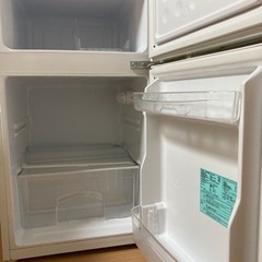 【至急】Haier 冷蔵庫85L 象印オーブントースター付きの画像