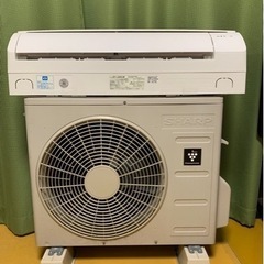 ⭕️高年式‼️6畳用❗️2021年❗️取付込❗️SHARPエアコン