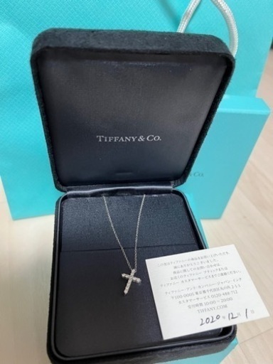 3万円値下げ【美品】ティファニークロスペンダント
