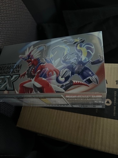 スカーレット＆バイオレット プレミアムトレーナーボックスex ボックス BOX