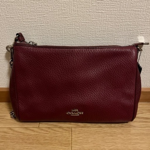 最終値下げ中　COACHのレザーバッグ