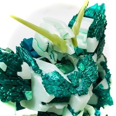 ユニコーンガンダム結晶化　ガンプラ　プラモデルの画像