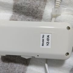 【受渡者決定】電気毛布　130×180㎝　YAMAZENの画像