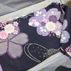 【お話中】浴衣 飾り帯/帯セット 下駄はおまけです。の画像