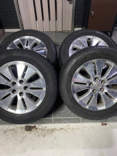 17インチアルミホイール　夏タイヤ　225-60-17 114.3 ５穴