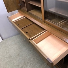 ダイニングボード　食器棚　ホワイトオークの画像