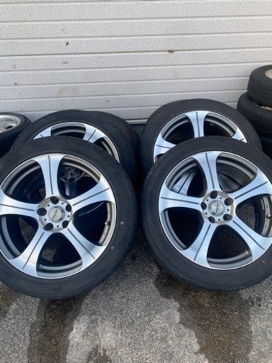 18インチ　タイヤホイールセット　245-45-18 114.3