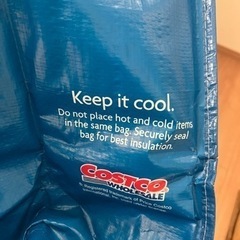 お値下げ　コストコ　クーラーバックの画像