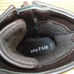 【お渡し済み】anyFAM 編み上げブーツの画像