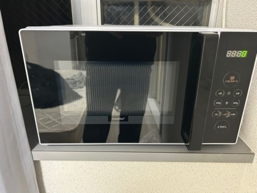 COMFEE' 電子レンジ 単機能 17L ‖ カンタン操作 自動あたため マイコン式 ターンテーブル ‖ 広々庫内 25cmのピザ対応 ‖ シンプル 一人暮らし 適用 ‖ 【ヘルツフリー・全国対応】‖ CFM-BM172
