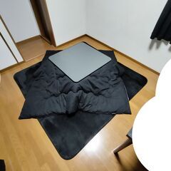 【合計約20000円こたつセット】フラットヒーターこたつ & こ...