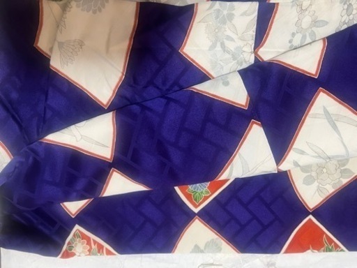 美品　正絹着物　訪問着