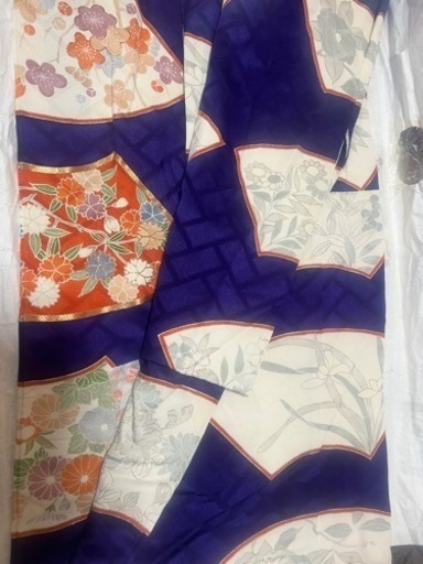美品　正絹着物　訪問着