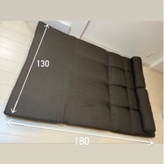 ソファーベット（2人掛け用）の画像