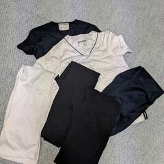 ナース制服　医療用スクラブ白衣上下　ナースリー・アンファミエ