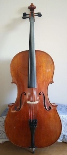 R.M. PAULES (パウルス) C-5 チェロ本体　1989年 ドイツ製　ソフトケース付き　2月中旬までです