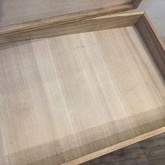 桐の収納ケースの画像