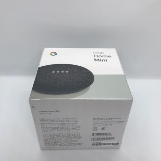 スマートスピーカー Google Home Mini (チャコール) [GA00216JP]