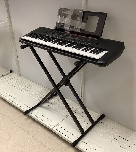 YAMAHA/ヤマハ 電子キーボード PORTATONE ポータトーン 61鍵 PSR-E263 2017年製 取扱説明書・ACアダプタ・ソングブック付【ユーズドユーズ名古屋天白店】J2357