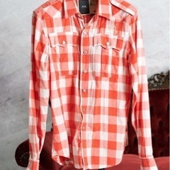 G-Star RAW ジースターロゥ チェック柄 シャツ メンズ