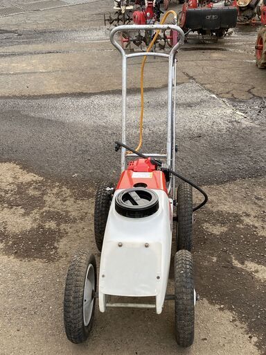 初心者や女性でもかけ易く水圧の強い 整備済 みのる ハッピースタート 25L 手押し動噴 ラクスター FE-25A 初期不良対応 現物確認 手渡しOK