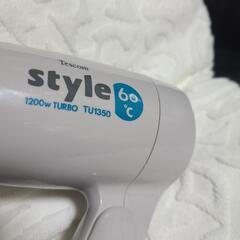 お値下げ❗テスコム　ヘアドライヤー　1200Wターボの画像