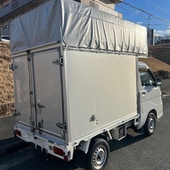 ハイゼット　トラック　特装車　カワハラボディー　幌、幌パイプ新品の画像