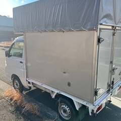ハイゼット　トラック　特装車　カワハラボディー　幌、幌パイプ新品の画像