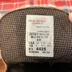 レッドウィング　28cmの画像