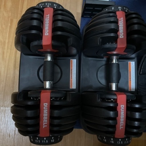 アジャスタブルダンベル24kg 2個セット
