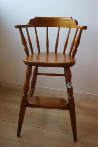 飛騨産業　乳幼児用ハイチェア