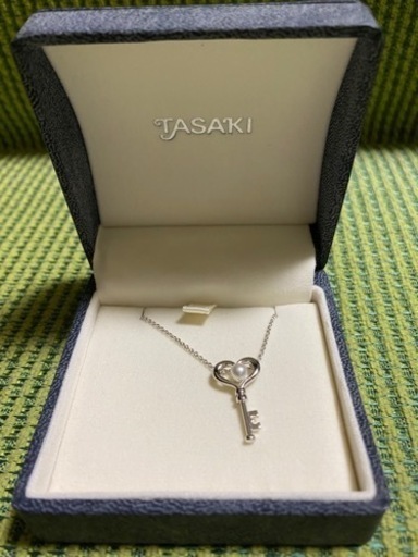 ★他のサイトでお取り引き決定しました！★田崎真珠ハートkeyネックレス42センチ★お得品★