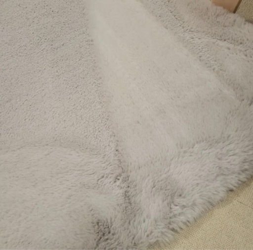 フランフラン　ミーティス　M　ライトグレー　ラグ